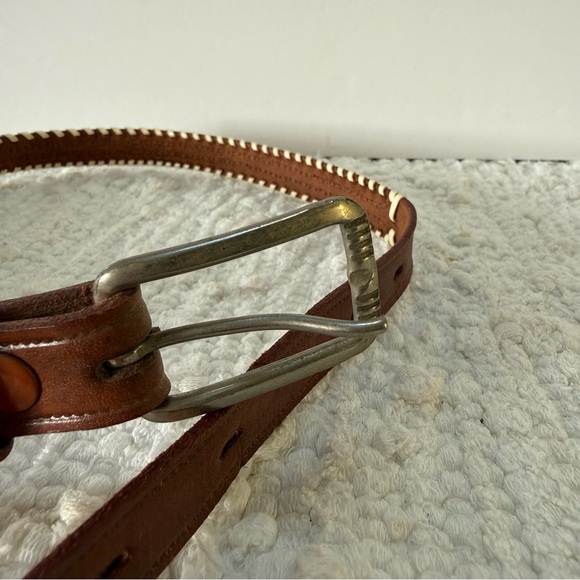 VTG 60s/70s Hand Tooled/Beaded Native Belt 26” Thunderbird Indian Belt - Picture 3 of 8